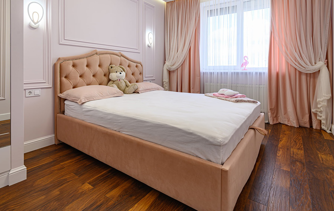 Łóżko tapicerowane Bambi