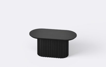 Ława podłużna, drewniany stolik do salonu, lamele, designerski.